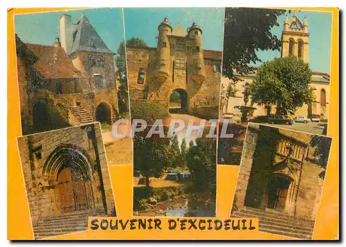 Cartes postales moderne Souvenir d'excideuil Dordogne