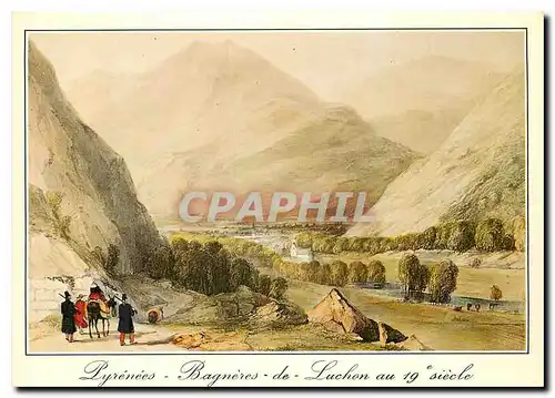 Cartes postales moderne Pyrenees Bagneres de Luchon