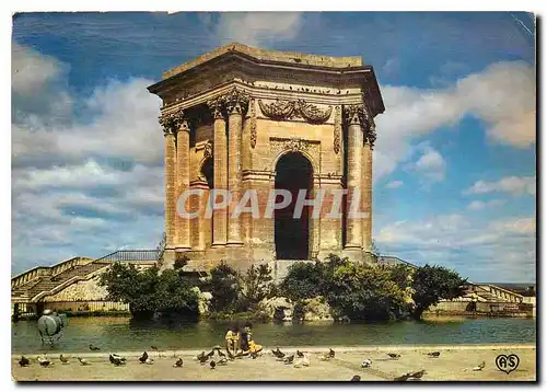 Cartes postales moderne Montpellier Herault Jardin du Peyrou Le Chateau d'Eau