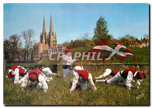 Moderne Karte Les Ballets Basques de Bayonne