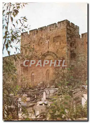 Moderne Karte Jerusalem The Golden Gate