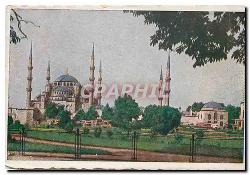 Moderne Karte Istanbul Sultanahmet Camil