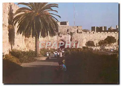 Moderne Karte Jerusalem Jappa Gate