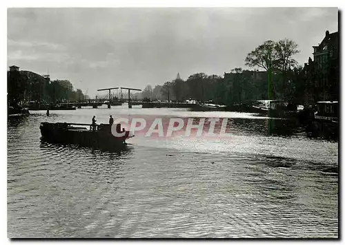 Cartes postales moderne Amsterdam Amstel avec le Pont Maigre