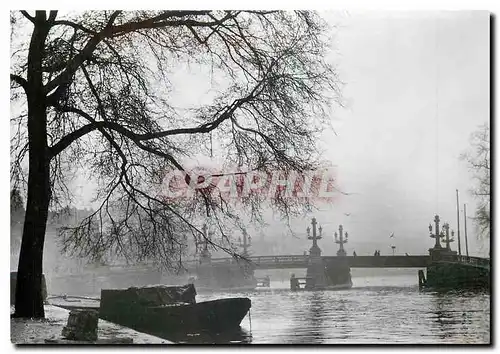 Moderne Karte Amsterdam Le Pont Blue