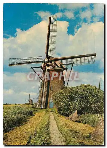 Cartes postales moderne Kinderdijk Watermolen