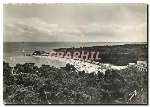 Moderne Karte Ile de Noirmoutier Vendee Plage des Dames et Bois de la Chaize