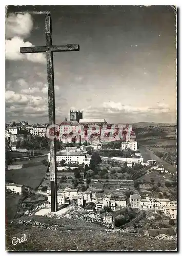 Cartes postales moderne St Flour Cantal Aspect de la ville noire