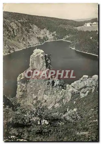 Cartes postales moderne Lac Blanc Haut Rhin Le Rocher Hans