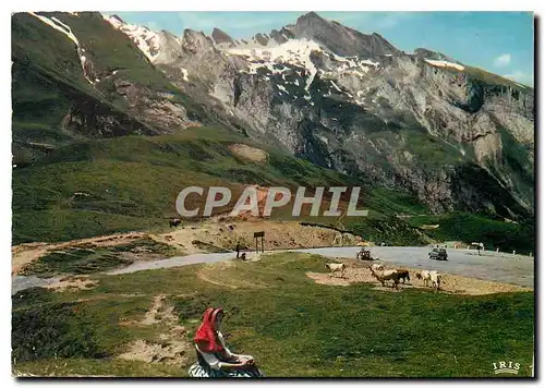 Moderne Karte Le col de Soulor Le Rond Point