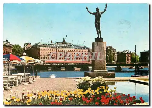 Cartes postales moderne Stockholm Solsangaren