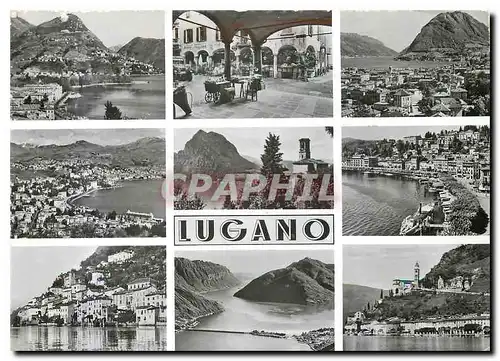 Cartes postales moderne Lugano