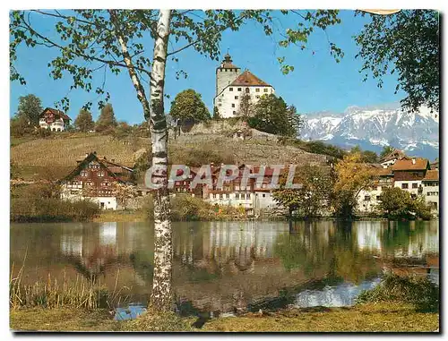 Cartes postales moderne Schloss Werdenberg Kanton St Gallen