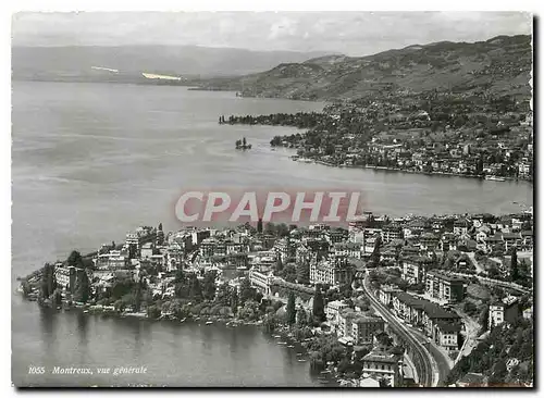 Cartes postales moderne Montreux vue generale