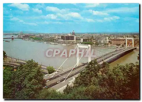 Cartes postales moderne Budapest Elisabeth Bridge