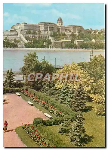 Moderne Karte Budapest Nuda Castle