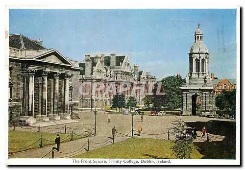 Moderne Karte The Front Square Trinity College Dublin Ireland