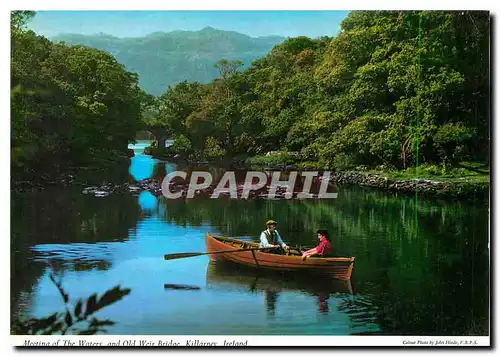 Cartes postales moderne Meeting of the Waters and Old Weir Bridge Killarney Ireland