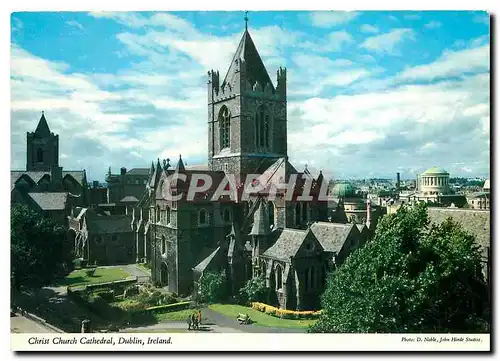 Moderne Karte Christ Church Cathedral Dublin Ireland