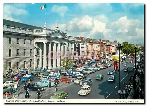 Moderne Karte General Post Office O'Connell Street Dublin Ireland