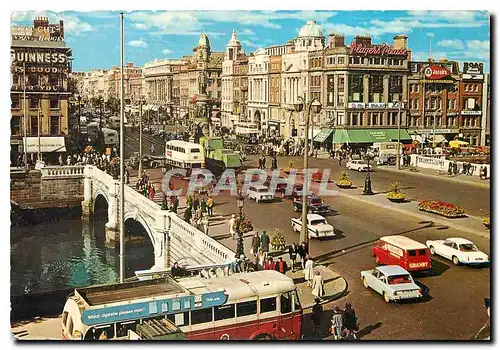 Cartes postales moderne O'Connell Street Bridge Monument Dublin Co Dublin Ireland