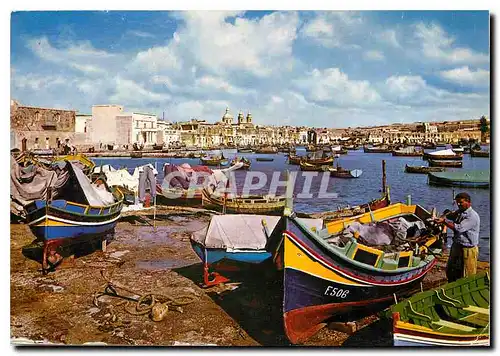 Ansichtskarte AK Malta Marsaxlokk