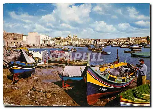 Cartes postales Malta Marsaxlokk