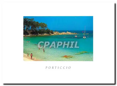 Cartes postales Corse Porticcio La Plage Sol e Mare