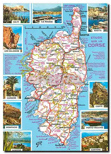 Cartes postales La Corse Ile de Beaute