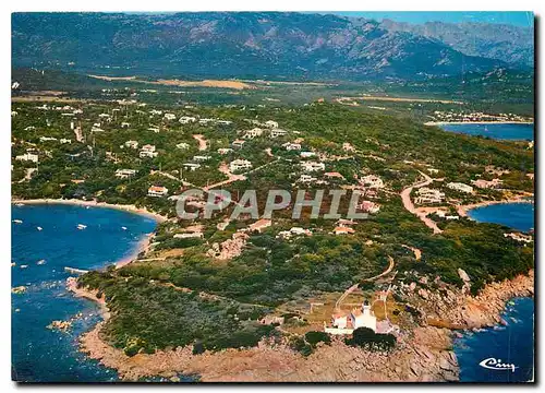 Ansichtskarte AK Corse Ile de Beaute Paradis d'ete Cala Rossa Vue generale aerienne