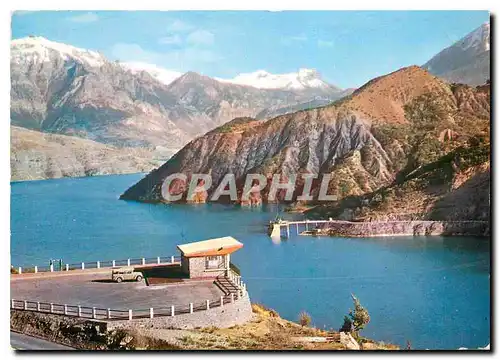 Cartes postales Barrage et le Lac de Serre Poncon Le Belvedere