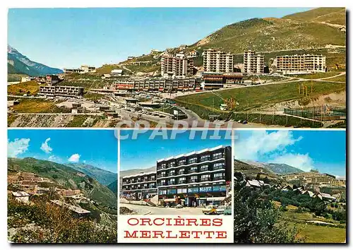 Ansichtskarte AK Les Hautes Alpes Orcieres Merlette Vue panoramique