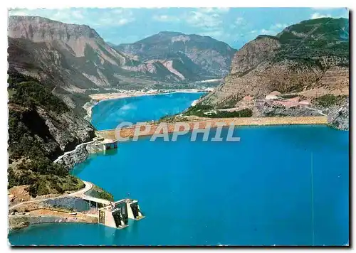 Ansichtskarte AK Haute Vallee de la Durance Lac et Barrage de Serre Poncon