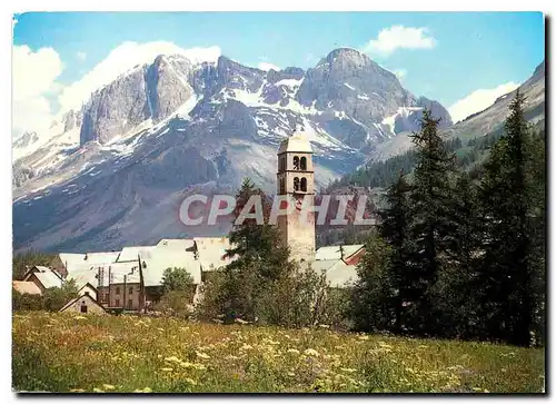 Moderne Karte Le Brianconnais Hautes Alpes Vallee de la Guisane