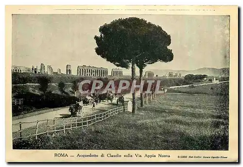 Cartes postales moderne Roma Acquedotto di Claudio sulla Via Appia Nuova