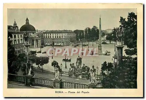 Cartes postales moderne Roma Piazza del Popolo