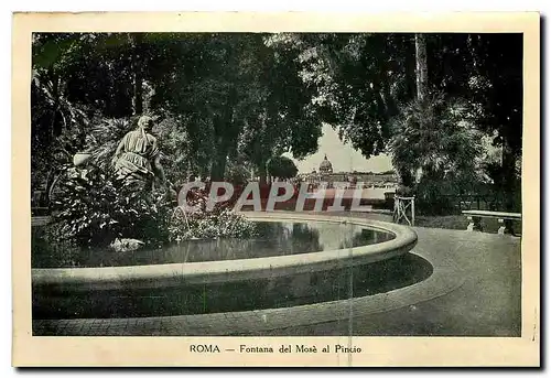 Cartes postales moderne Roma Fontana del Mose al Pincio