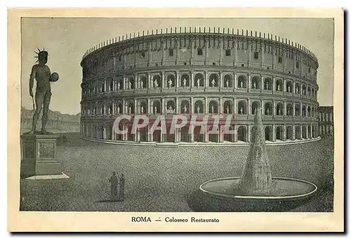 Cartes postales moderne Roma Colosseo Restaurato