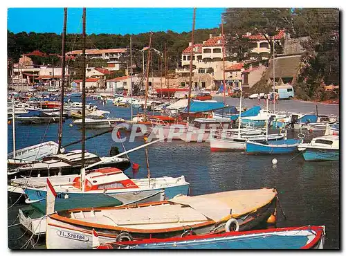 Cartes postales moderne Saint Cyr Les Lecques La Madrague Vue du port Bateaux