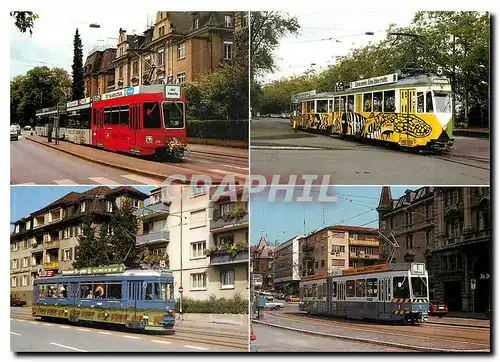 Cartes postales moderne Bunter Wagenpark der VBZ