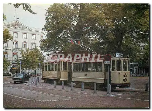 Cartes postales moderne Historiech Materieel Tramstel van lijn 3