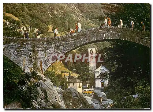 Moderne Karte Ponte di Lavertezzo