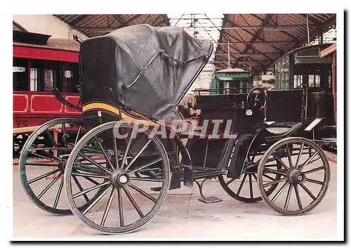 Cartes postales moderne Taxi Victoria a traction chevaline