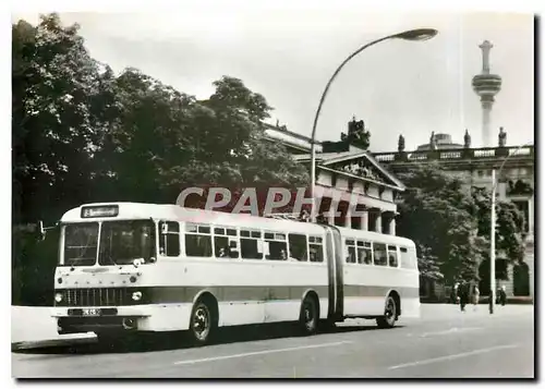 Moderne Karte Berliner Omnibusse