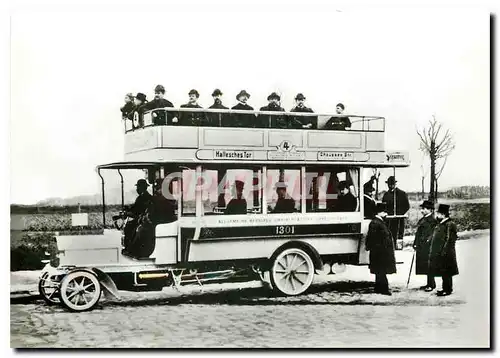 Moderne Karte Berliner Omnibusse