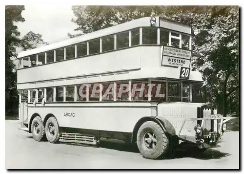 Cartes postales moderne Berliner Omnibusse