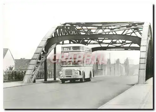 Cartes postales moderne Berlin Doppelstockbus aud der Westringbrucke Do 56 VEB Ernst Grube Werdau