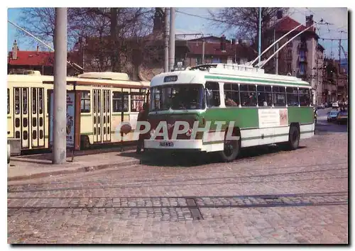 Moderne Karte Trolley bus type ELR N 112