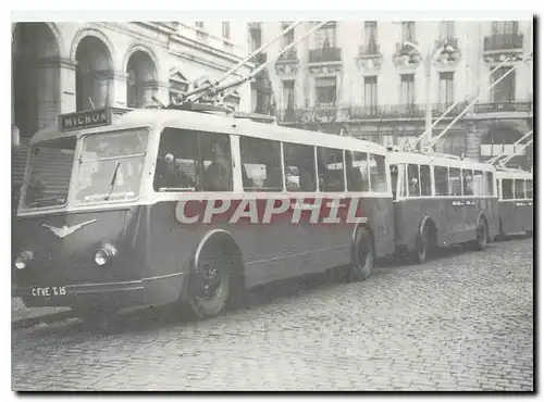 Cartes postales moderne Trolleybus CS 60