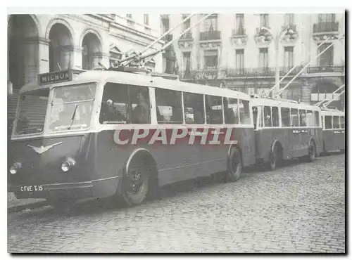 Moderne Karte Trolleybus CS 60